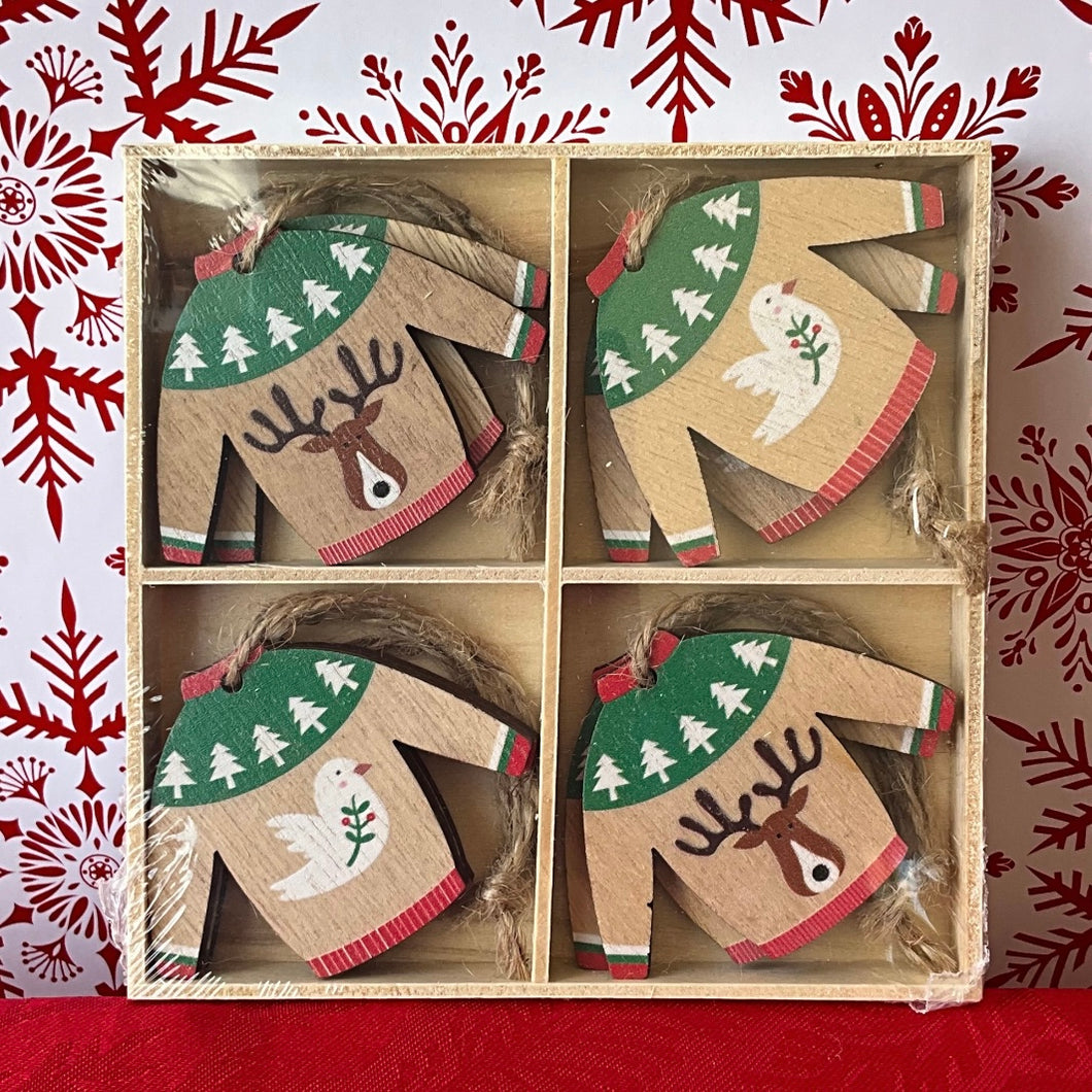 Wooden Sweater Box