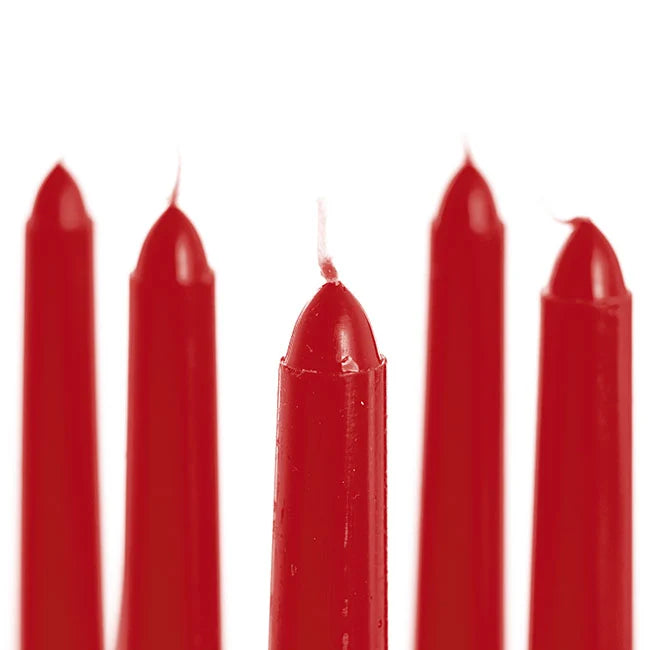 Set Red Dinner Candles