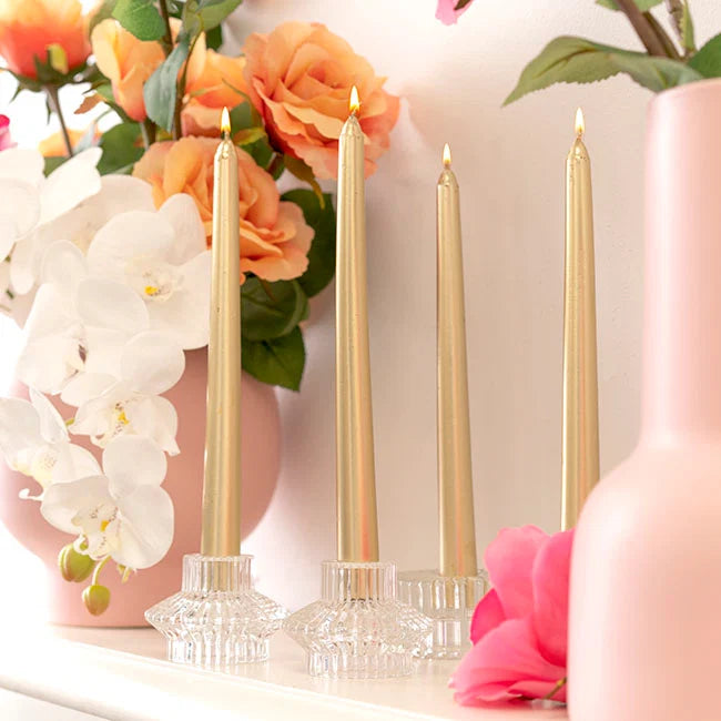 Set Gold Candles