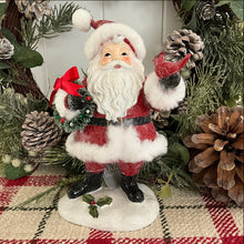 Load image into Gallery viewer, Santa with Cardinal RAZ