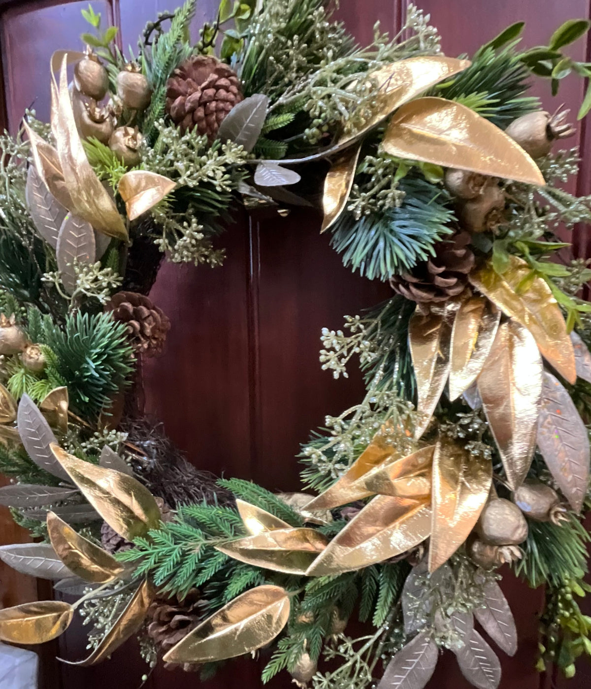 Gold Leaf Wreath