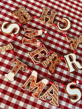 Load image into Gallery viewer, Gingerbread Merry Christmas Bunting
