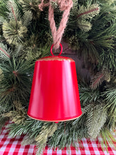 Load image into Gallery viewer, Red Tin Bell