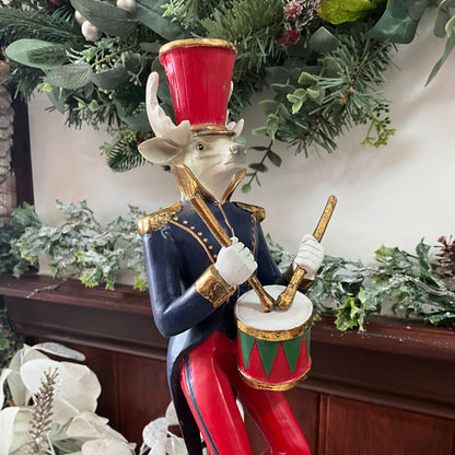 Nutcracker Reindeer with Drum