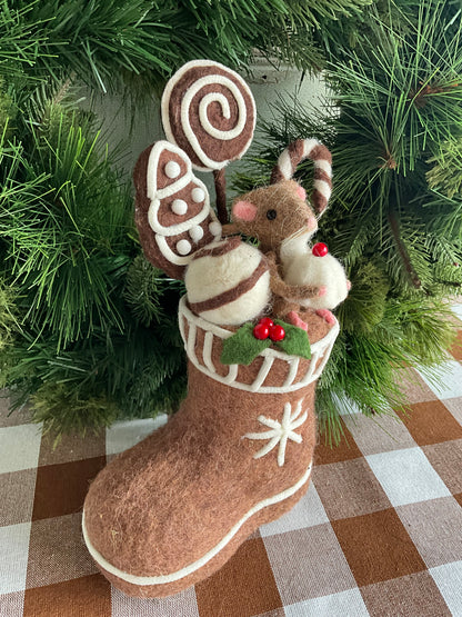 Gingerbread Boot