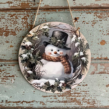Load image into Gallery viewer, Snowman Sign