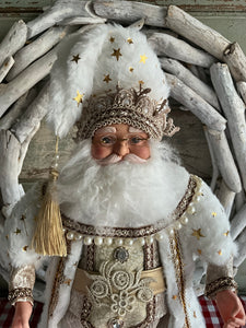 White Gold Santa