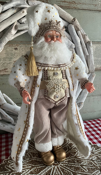 White Gold Santa