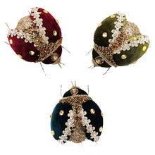 Load image into Gallery viewer, Olive Green Jewelled Beetle