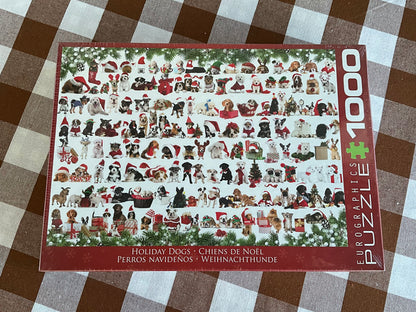 Christmas Dogs Jigsaw