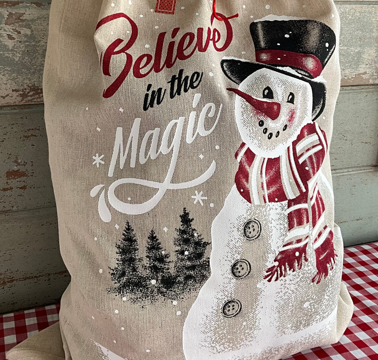 Country Santa Sack