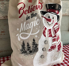 Load image into Gallery viewer, Country Santa Sack