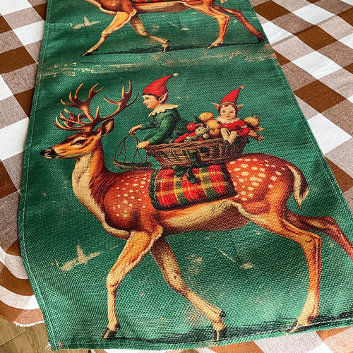 Reindeer Table Runner