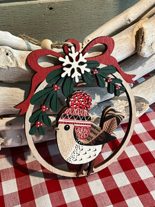 Wooden Country Bird