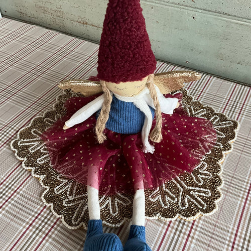 Burgundy Blue Angel