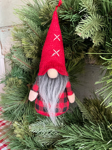 Red Check Gnome