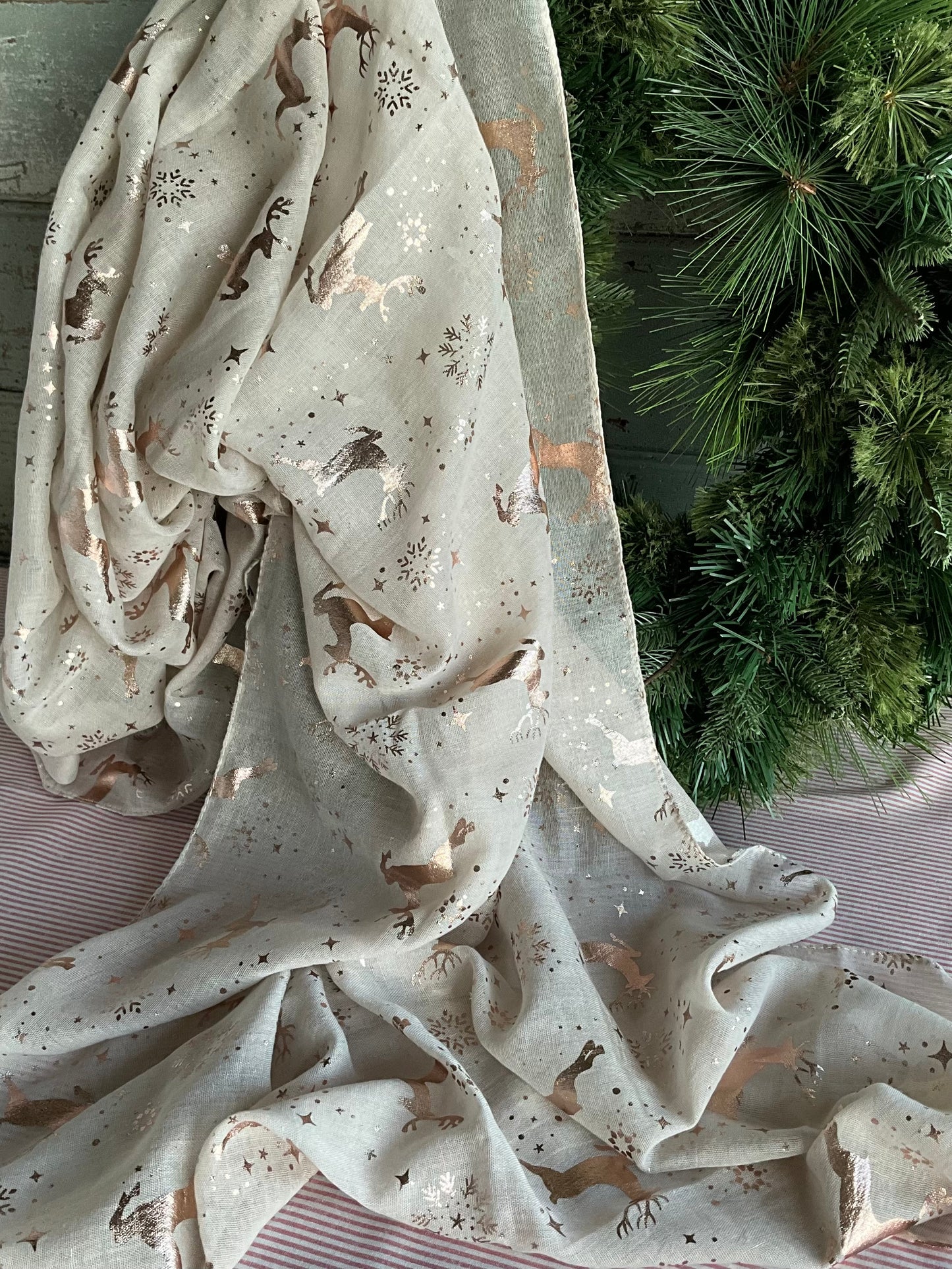 Sheer Deer Fabric