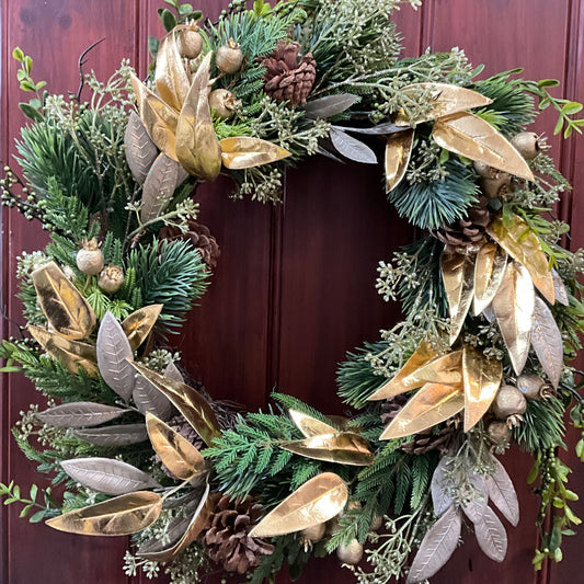 Gold Leaf Wreath