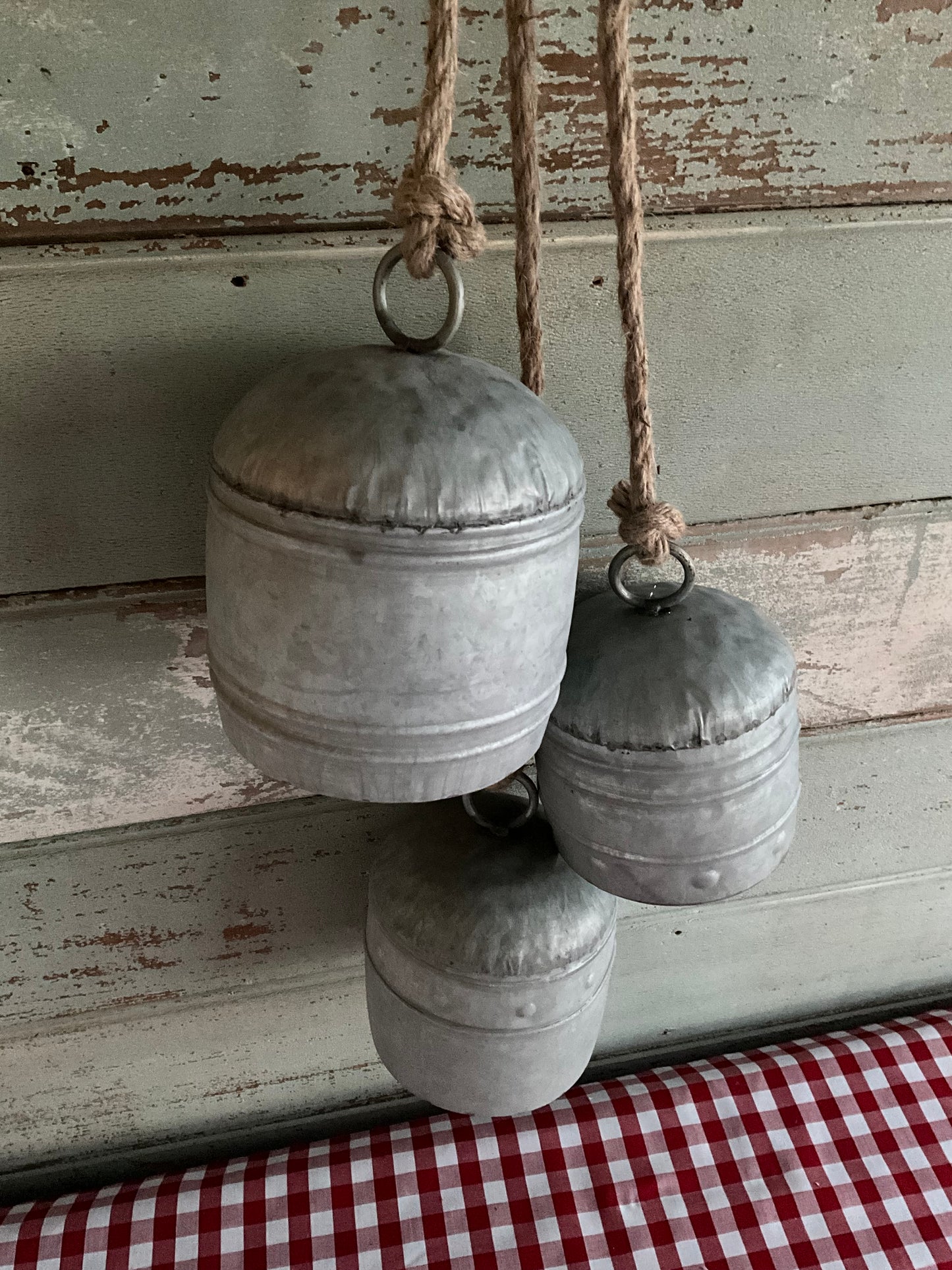 Three Metal Bells