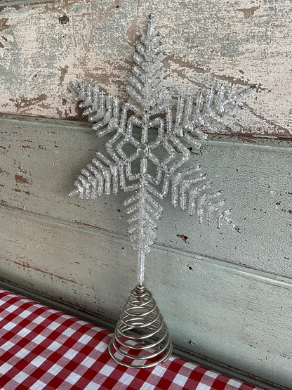 Snowflake Tree Topper