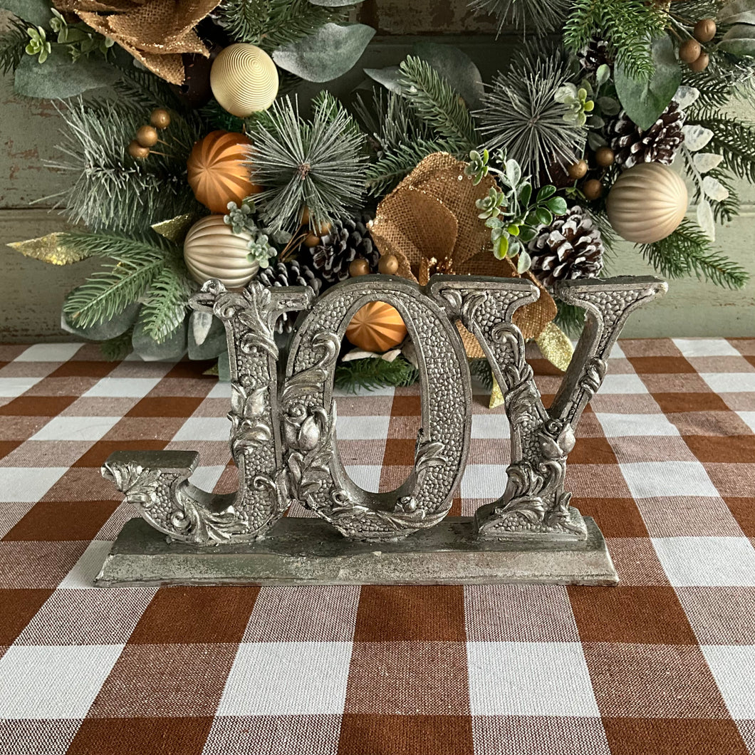 Joy Christmas Sign