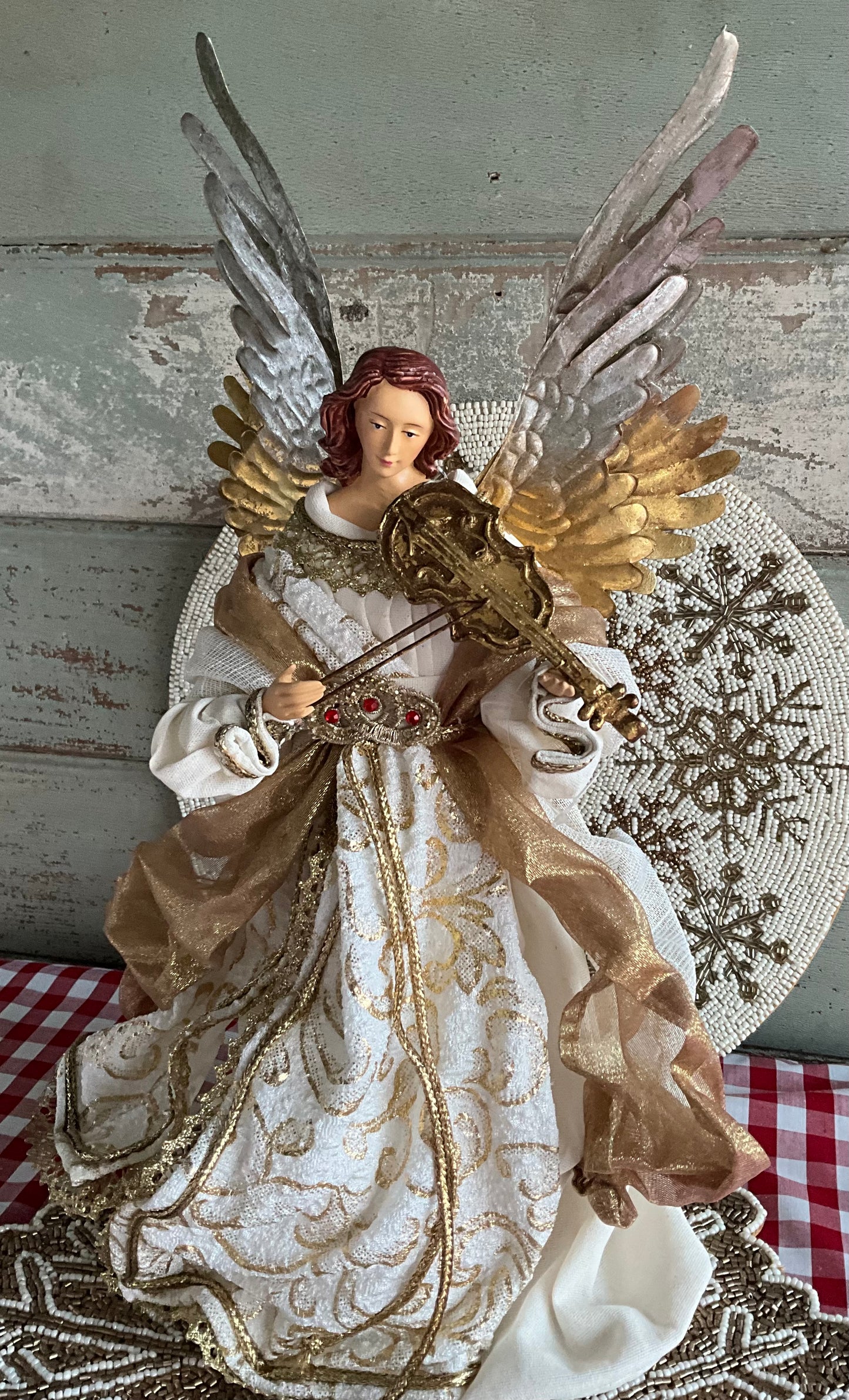 Gold Angel Tree Topper