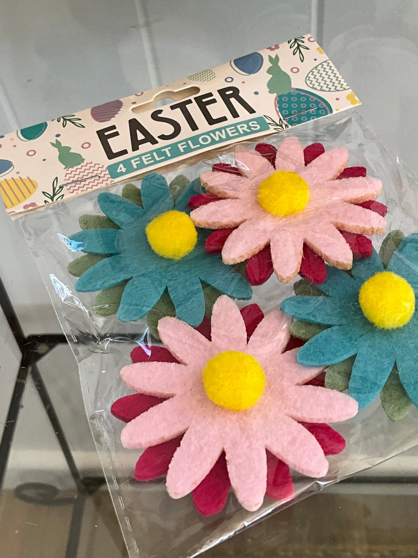 Decorative Felt Craft Flowers