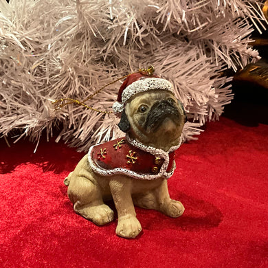 Pug Christmas Dog