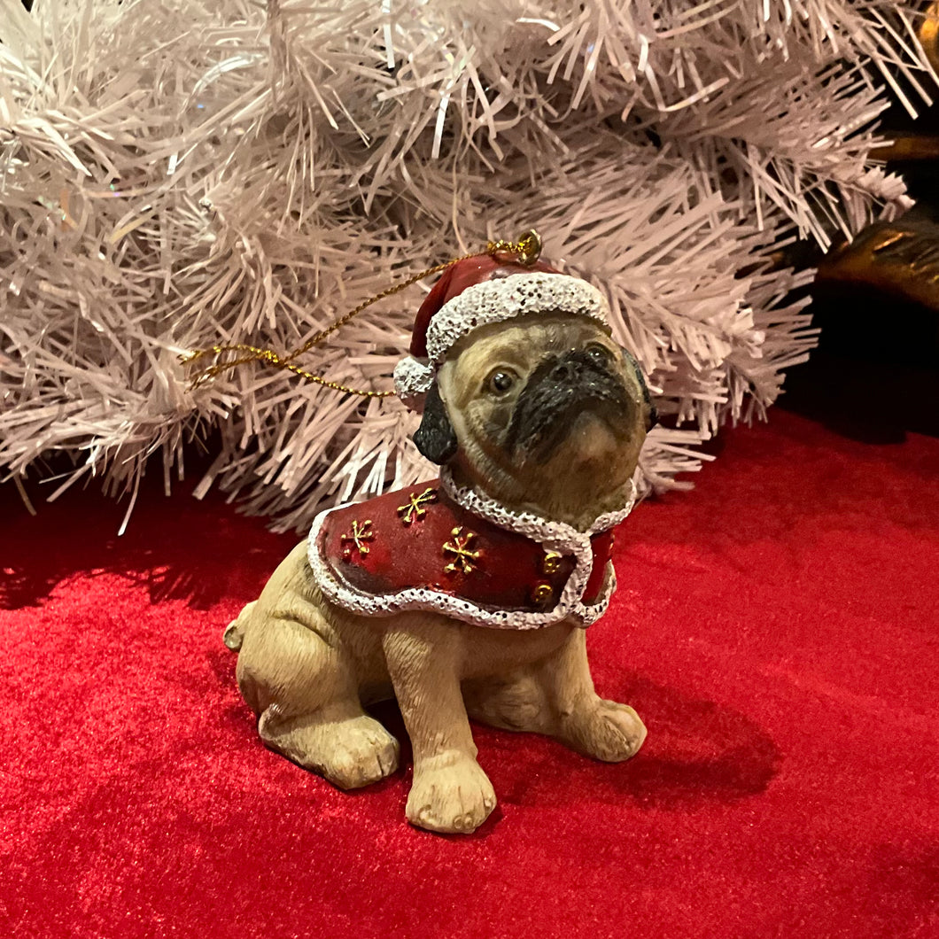 Pug Christmas Dog