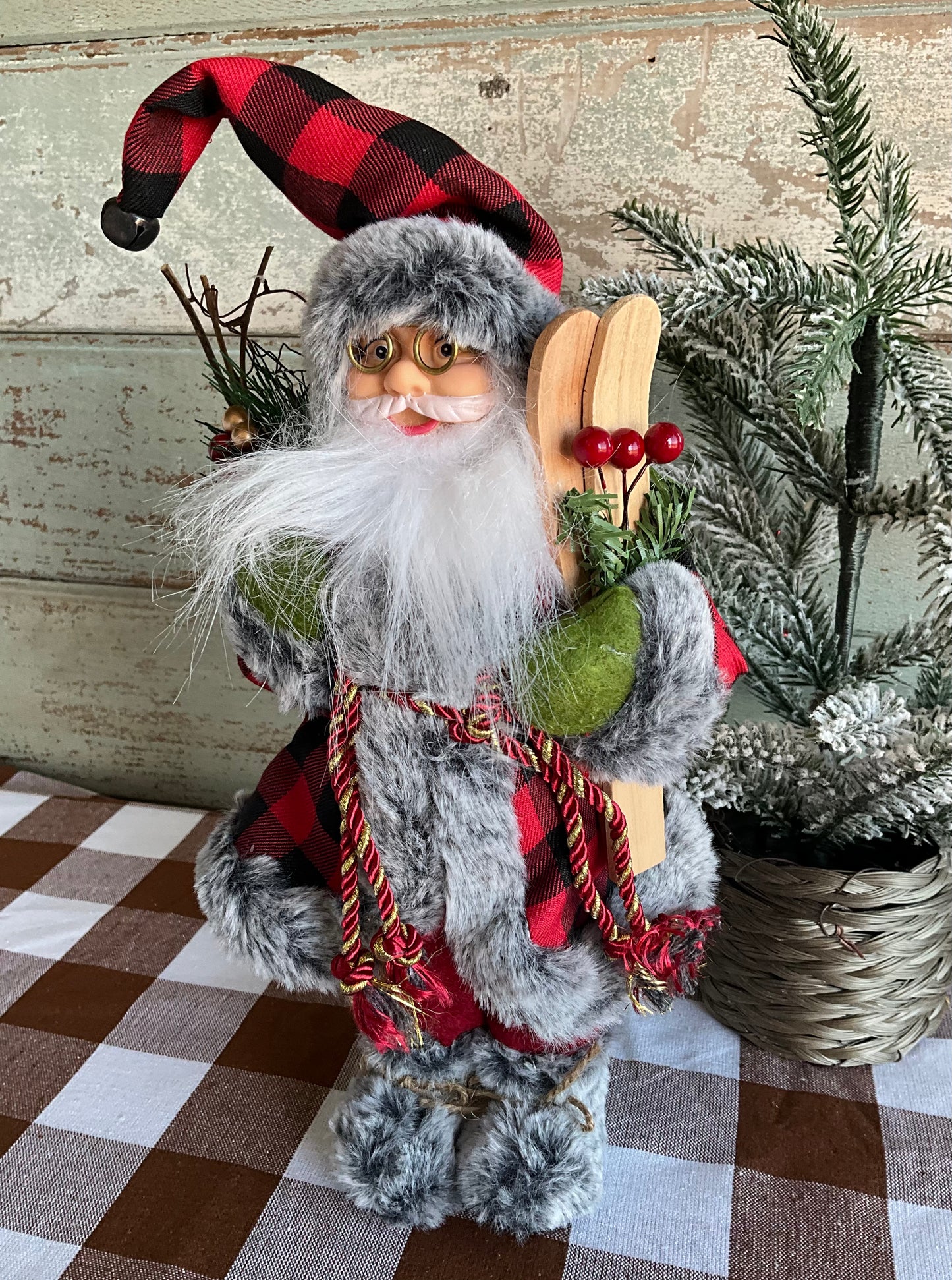 Small Ski Santa
