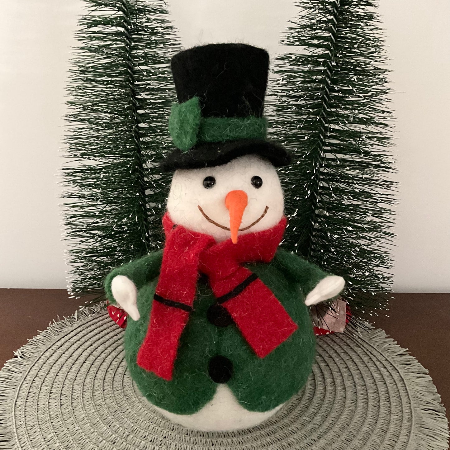 Green Jacket Snowman RAZ