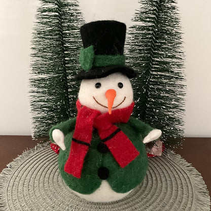 Green Jacket Snowman RAZ