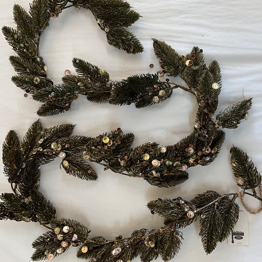 Gold Pine Garland