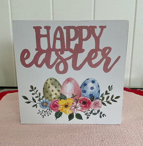 Happy Easter Sign