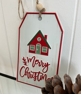 Merry Christmas Tin Sign