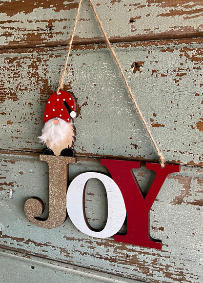 JOY Gnome Sign