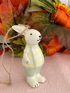 Porcelain Bunny Deco