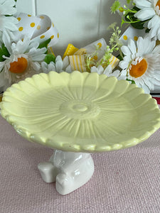 Yellow Flower Plate