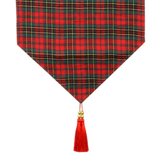 Red Tartan Table Runner