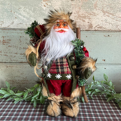 Wintery Country Santa