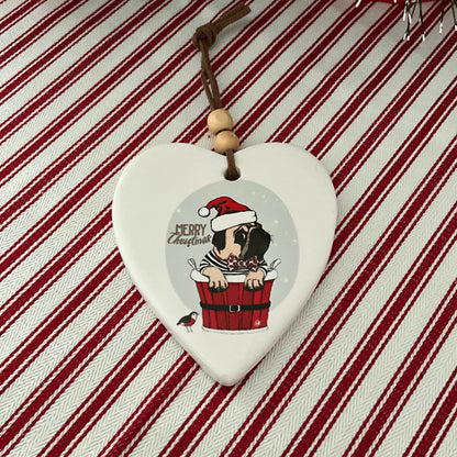 Pug Heart Deco