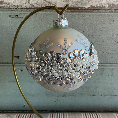 Silver White Ball