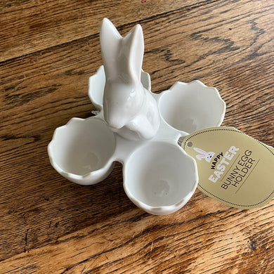 White Egg Holder