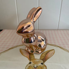 Load image into Gallery viewer, Rose Gold Ceramic Bunny