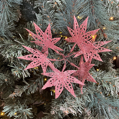 Pink Maple Leaf Pick