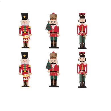 Set 6 Nutcracker Pegs