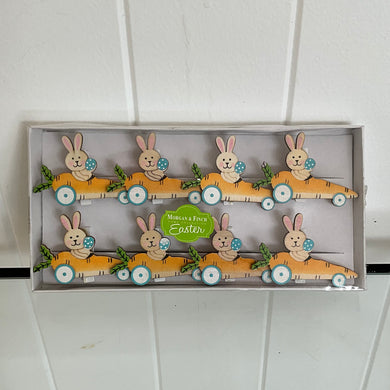 Set Easter Bunny Pegs