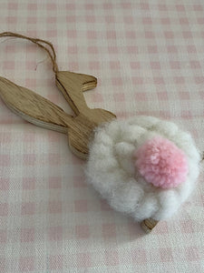 Wooden Felt Bunny Dec