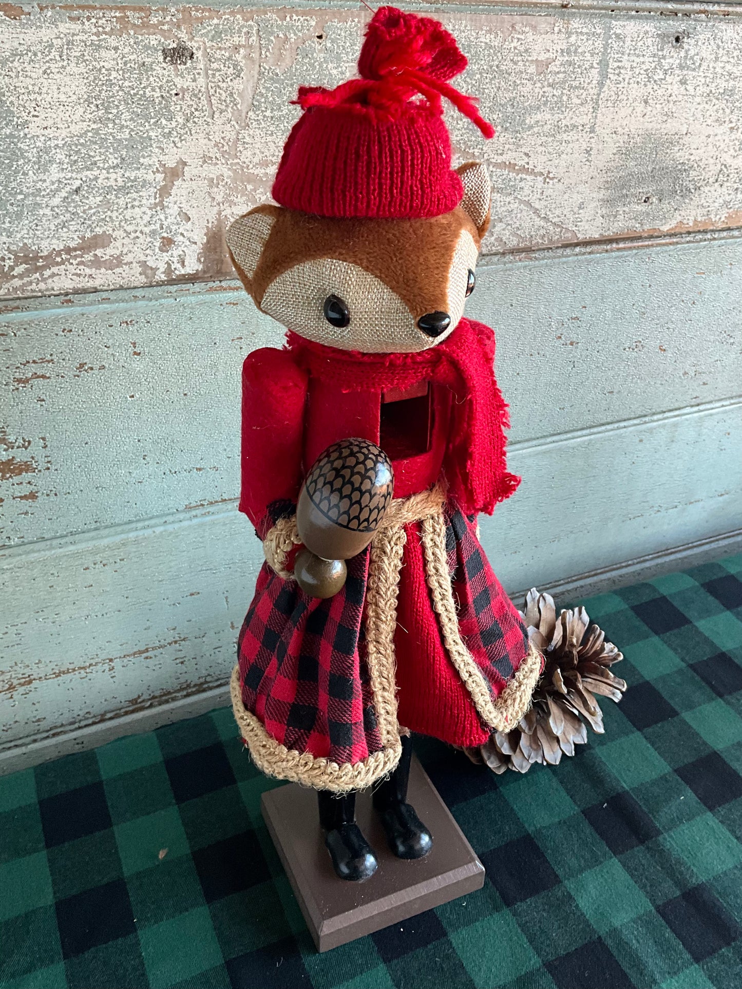 Red Squirrel Nutcracker