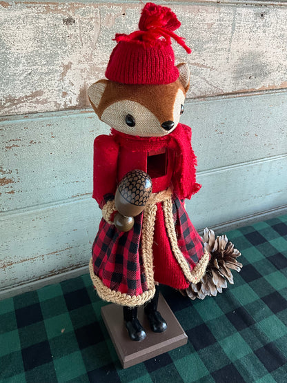 Red Squirrel Nutcracker